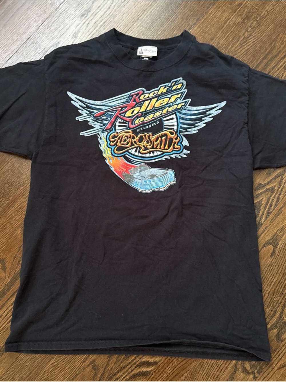 Disney Parks Aerosmith Rock’n Rocking Rollercoaster Graphic Tee